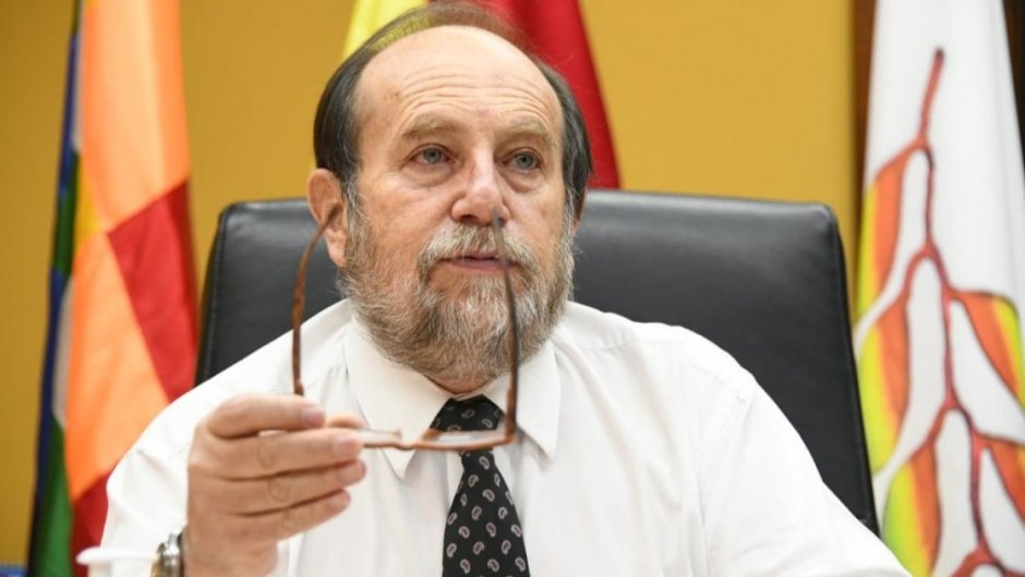 Marcelo Navajas, ministro de Salud de Bolivia. 