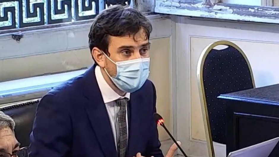 Matías Cox, secretario administrativo de la Convención Constitucional.