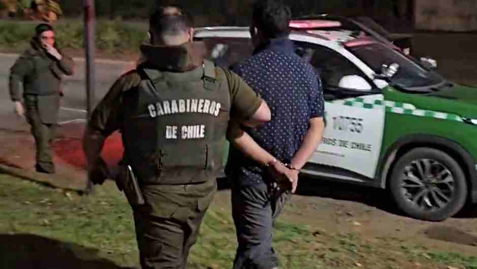 Captura. Carabineros de Chile.